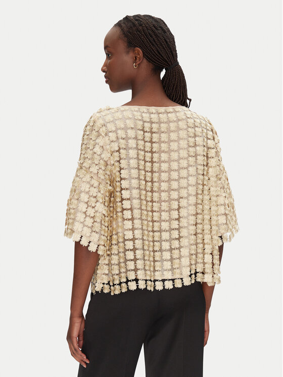 Bruuns Bazaar Bruuns Bazaar Bluse Carisa BBW4529 Goldfarben Loose Fit