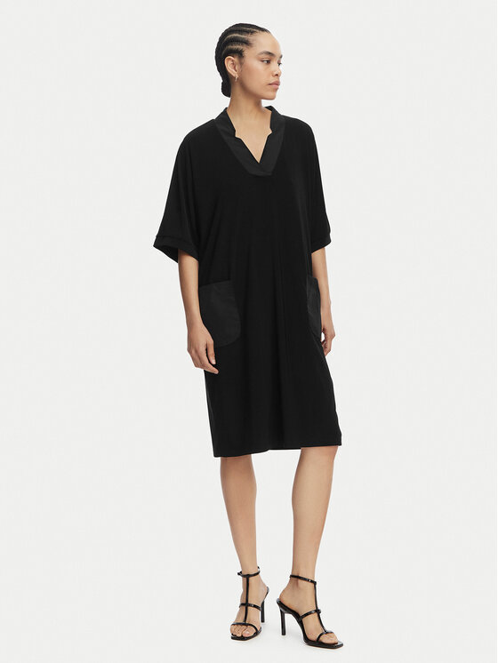 Joseph Ribkoff Sukienka codzienna 261010 Czarny Relaxed Fit