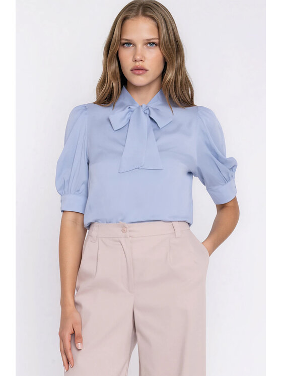 NIFE NIFE Halenka B233 Modrá Regular Fit