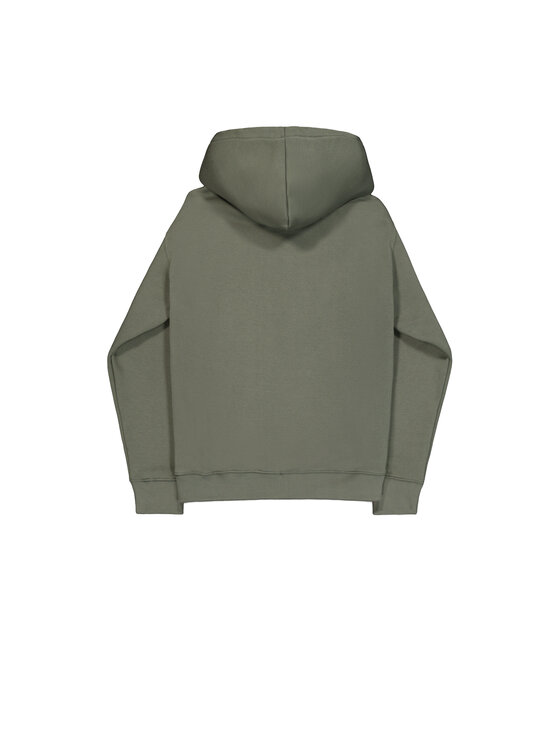Alpha Industries Alpha Industries Mikina Basic Zip Hoodie Zelená Regular Fit