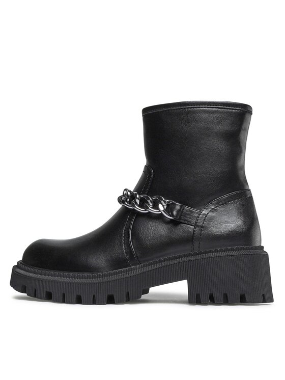 DeeZee DeeZee Botki H13073A-4 Czarny