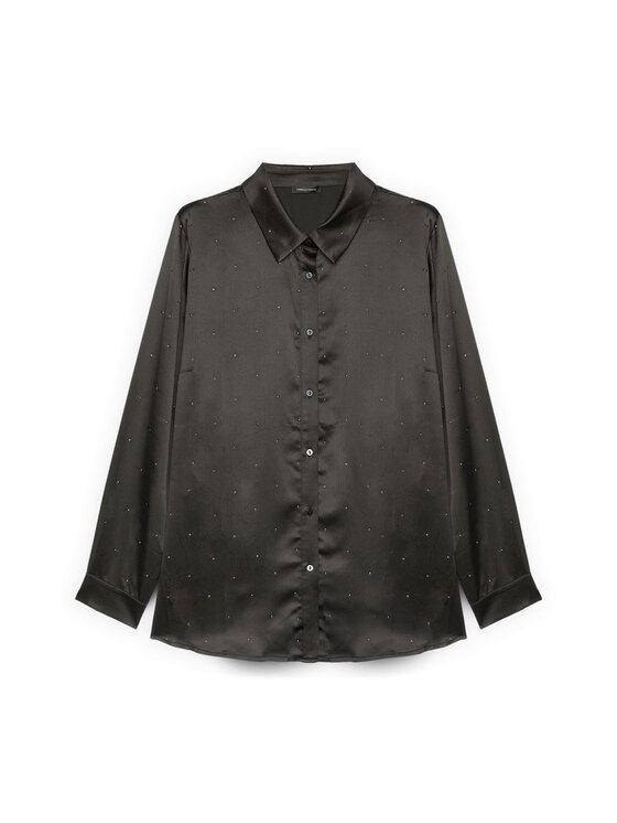 Fiorella Rubino Fiorella Rubino Camicia 5127T001371N033 Nero Regular Fit