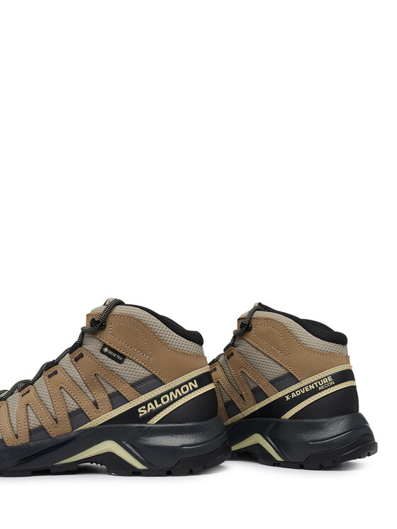 Salomon Salomon Παπούτσια πεζοπορίας X-ADVENTURE RECON MID GORE-TEX L49219000 Καφέ