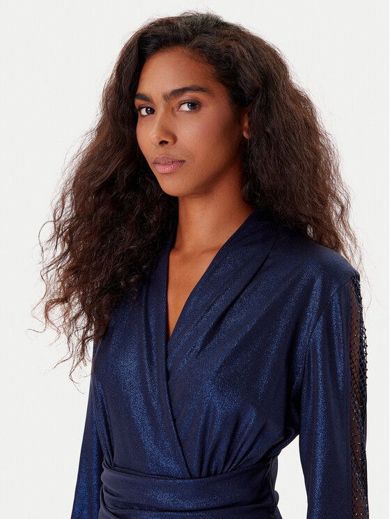 Joseph Ribkoff Joseph Ribkoff Коктейльна сукня 253742 Cиній Slim Fit