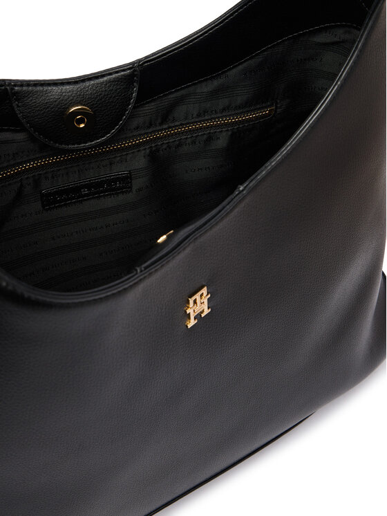 Tommy Hilfiger Tommy Hilfiger Torbica Th Everyday AW0AW19187 Crna