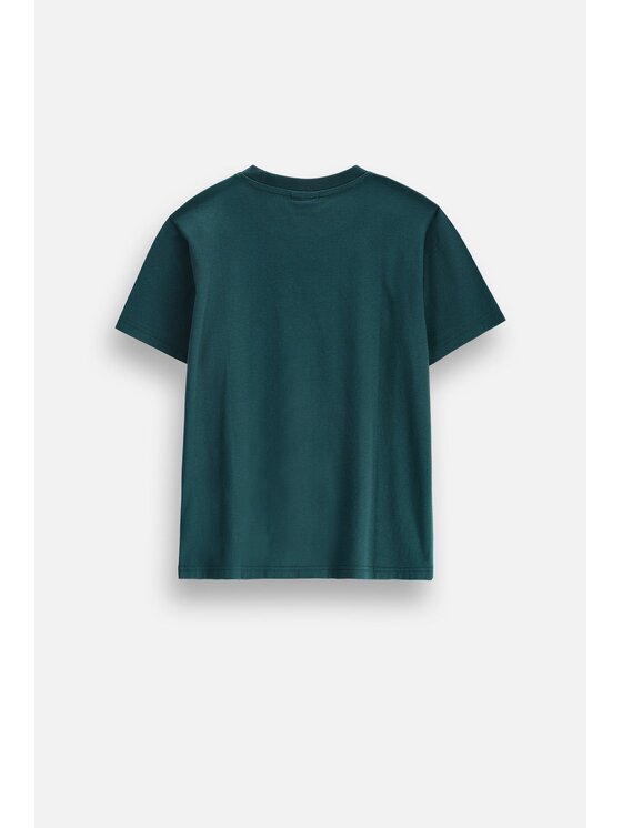 Coccodrillo Coccodrillo T-Shirt ZC6143202SBJ-013 Turkusowy Regular Fit