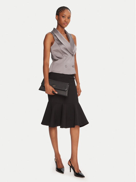 Rinascimento Rinascimento Спідниця-олівець CFC0126166003 Чорний Slim Fit