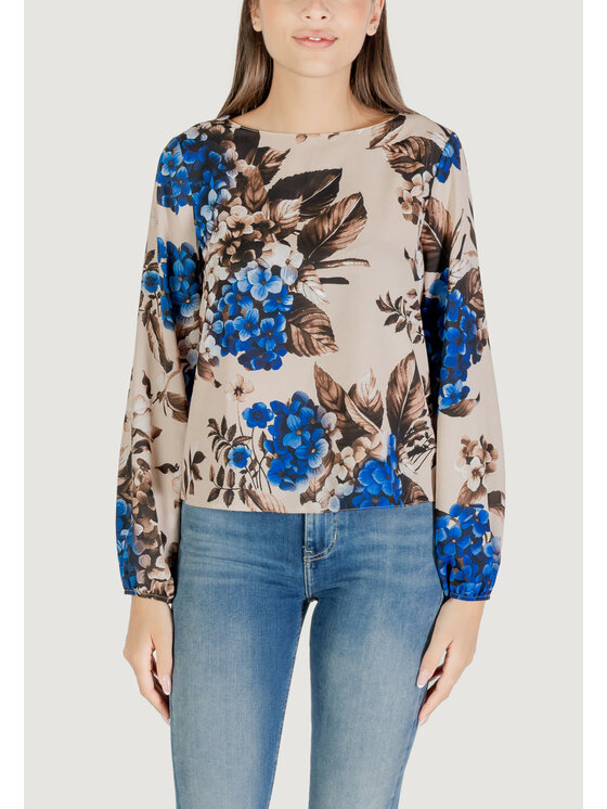 Rinascimento Rinascimento Blusa REWI Blu Long Fit