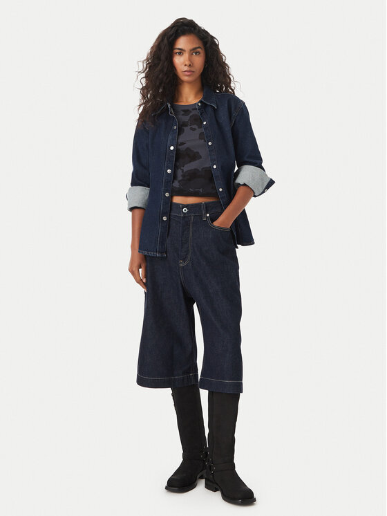 G-Star Raw G-Star Raw Bermudy Patti D29024-D934 Granatowy Regular Fit