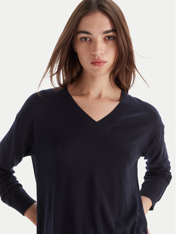 Weekend Max Mara Weekend Max Mara Pulover Fiocchi 2525366042 Bleumarin Regular Fit