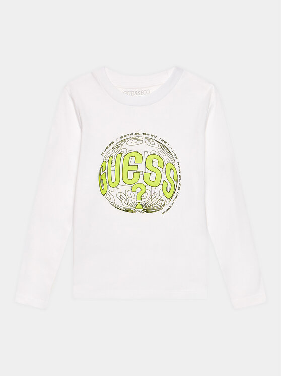 Guess Guess Palaidinė L3BI28 I3Z13 Balta Regular Fit