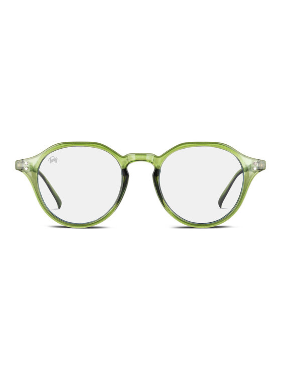 Okulary z filtrem blue light TWIG, Zielone, Langevin