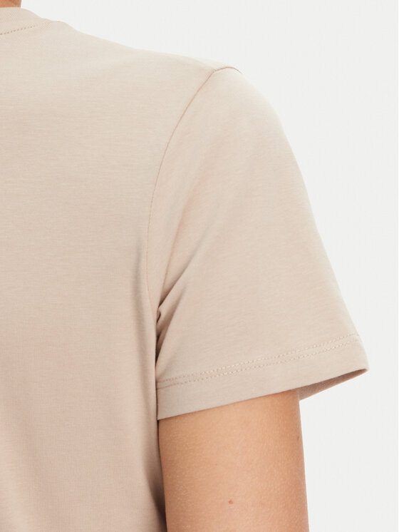 Guess Guess T-shirt V4YI09 J1314 Beige Regular Fit