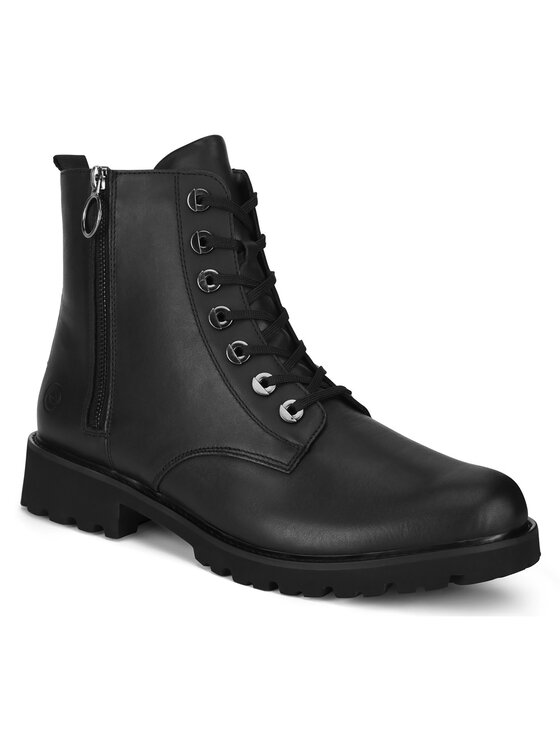 Remonte Remonte Kotníková obuv D8671-01 Černá