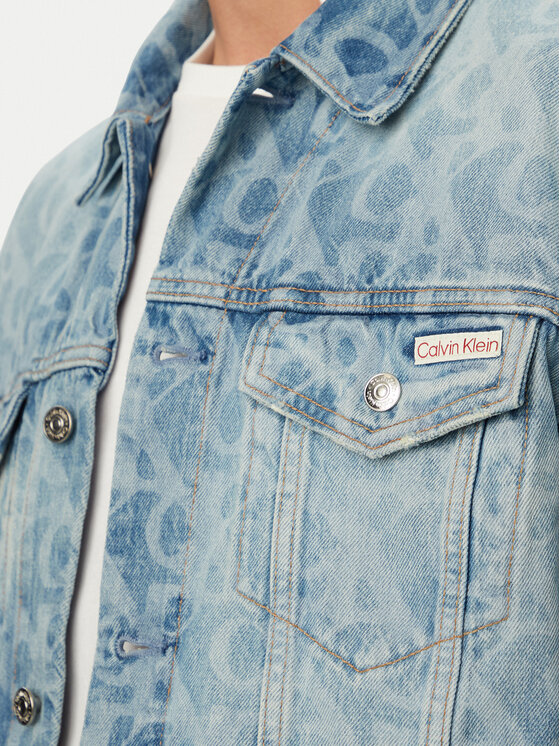 Calvin Klein Jeans Calvin Klein Jeans Jeansjacke LV04RG764G Blau Regular Fit