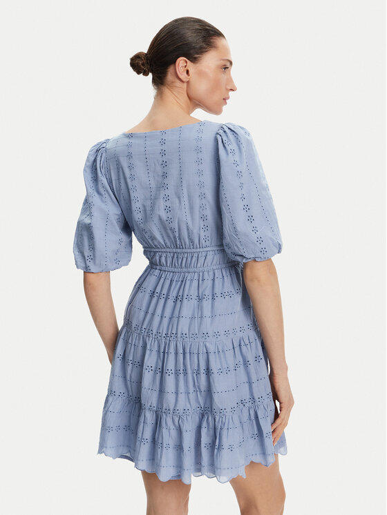 Pepe Jeans Pepe Jeans Rochie de vară Day PL953694 Albastru celest Regular Fit