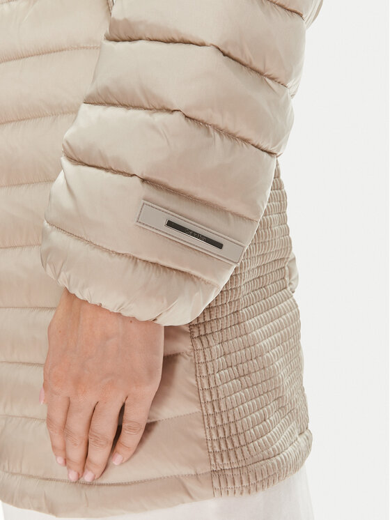 Calvin Klein Calvin Klein Cappotto di transizione K20K207109 Beige Slim Fit