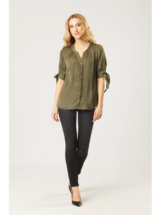QUIOSQUE QUIOSQUE Halenka 202054 Zelená Regular Fit