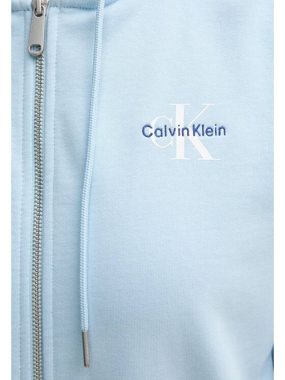 Calvin Klein Jeans Calvin Klein Jeans Felpa MONOLOGO FRENCH TERR Blu French Fit