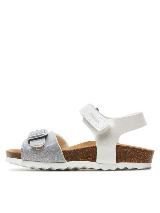 Geox Geox Sandali B Sandal Chalki Girl B922RA 0NFKC C0007 S Bela