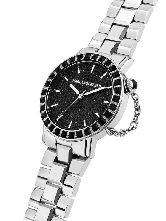 KARL LAGERFELD KARL LAGERFELD Hodinky R0553100505 Stříbrná