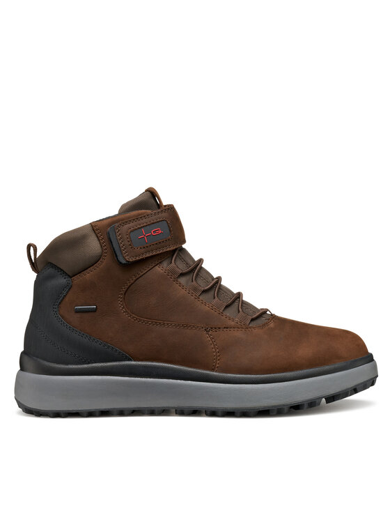 Geox Geox Schnürschuhe U Granito + Grip B A U56FZC 00045 C6006 Braun