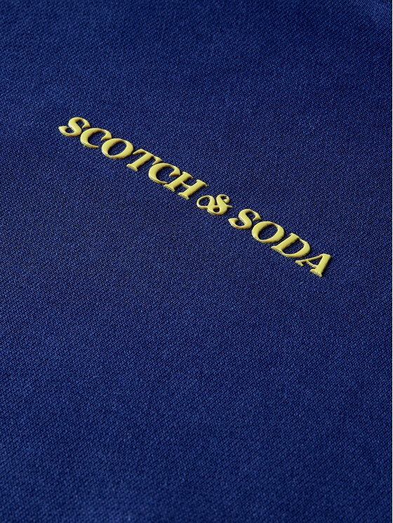 Scotch & Soda Scotch & Soda Bluza Unisex 168485 Granatowy Regular Fit