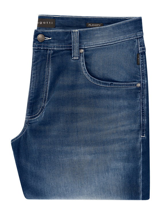 Bugatti Bugatti Džínsové šortky 3138D-16604E Modrá Regular Fit