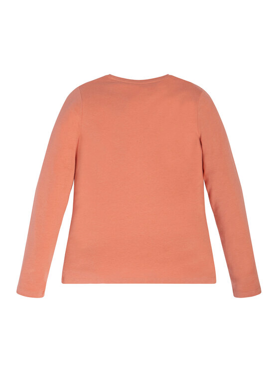 Guess Guess Bluza J2YI50 K6YW1 Oranžna Regular Fit