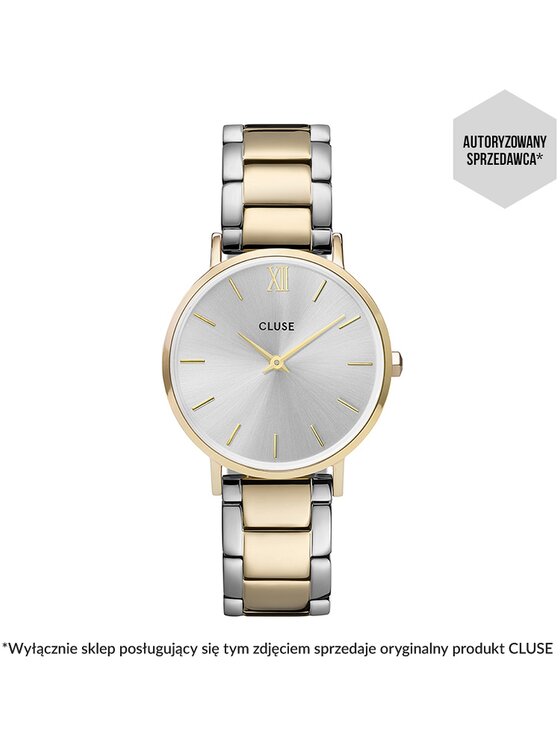 Cluse Cluse Zegarek CW0101203028 Srebrny