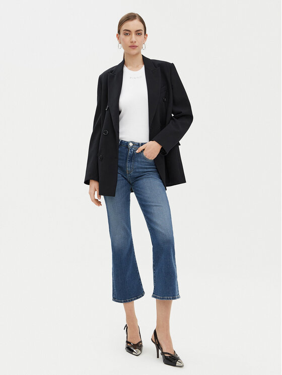 PINKO PINKO Džínsy Britney 103860 Modrá Bootcut Fit