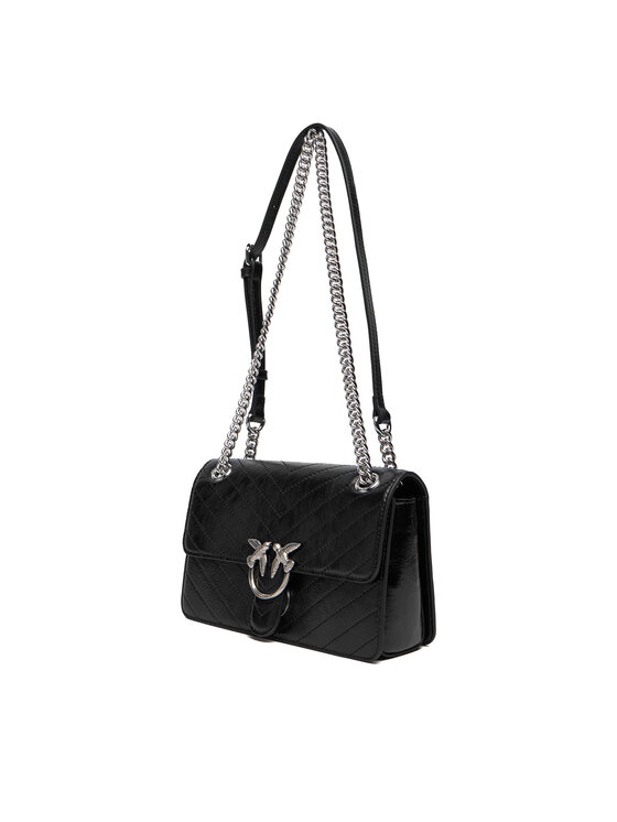 PINKO PINKO Táska Love One Light Mini Al 25-26 PLTT 106173 A2JC Fekete