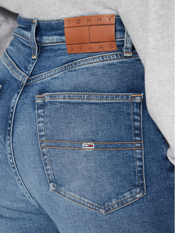 Tommy Jeans Tommy Jeans Jeansy Julie DW0DW17614 Granatowy Straight Fit