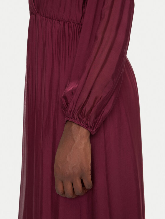 Dixie Dixie Rochie de vară A207W050 Vișiniu Regular Fit