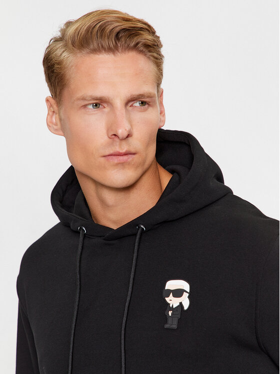 KARL LAGERFELD KARL LAGERFELD Світшот 705031 534910 Чорний Regular Fit