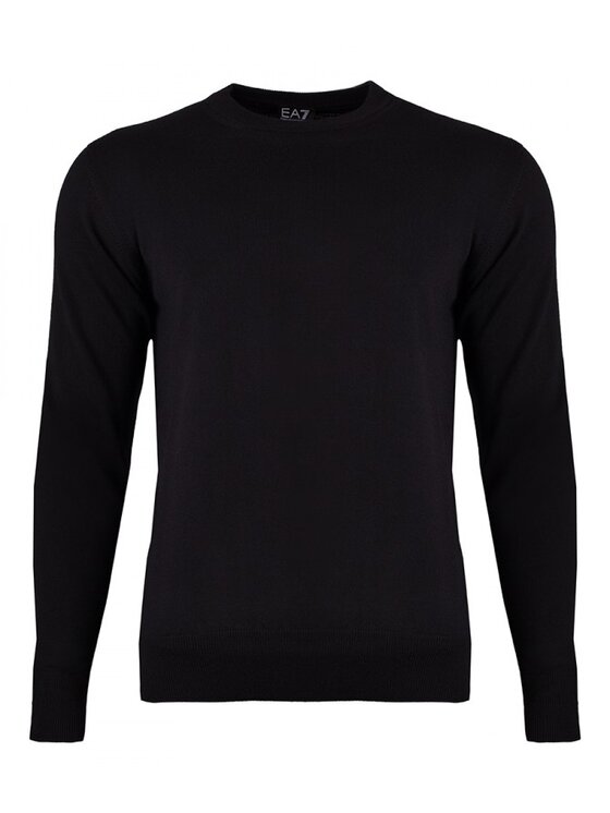 EA7 Emporio Armani EA7 Emporio Armani Svetr 8NPMZ8 PM62Z 1200 Černá Regular Fit