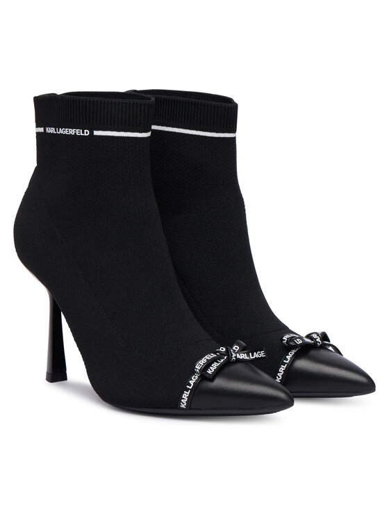 KARL LAGERFELD KARL LAGERFELD Botine Pandara KL31341 Negru