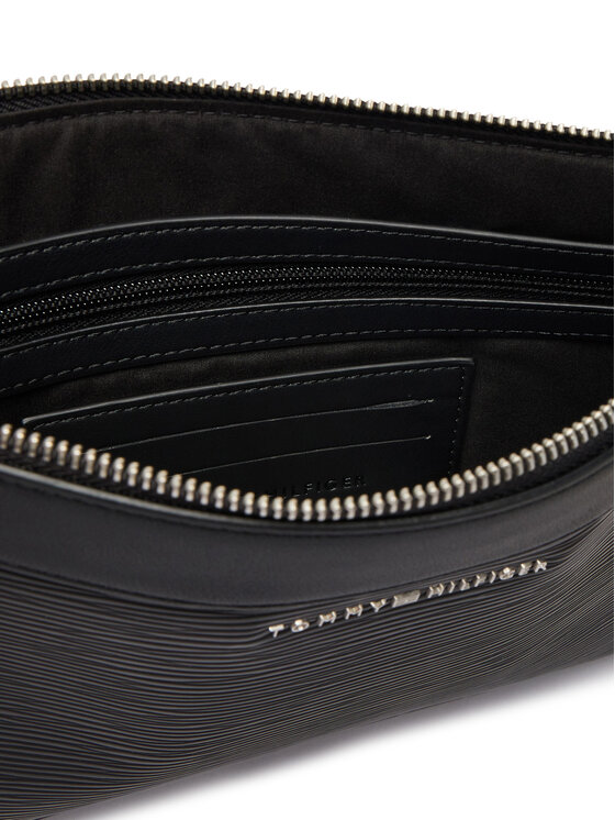 Tommy Hilfiger Tommy Hilfiger Saszetka Th Business Saffiano Pouch AM0AM14823 Czarny