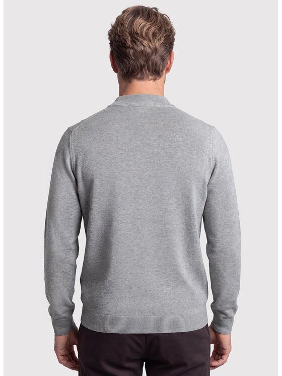 Pako Lorente Pako Lorente Sweter P26WN-2X-009 Szary Reglan Fit