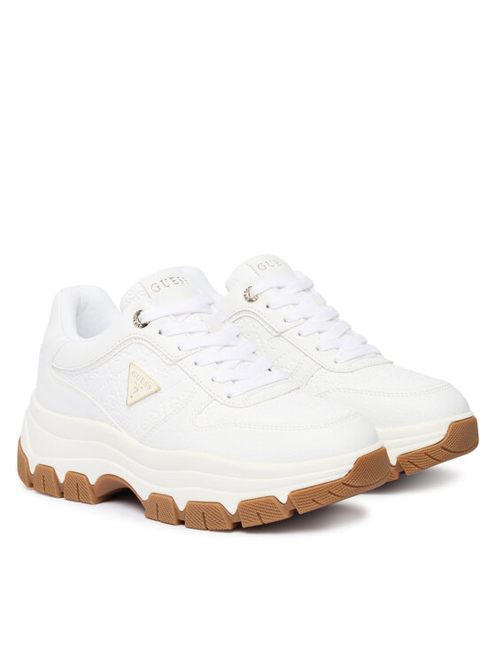 Guess Guess Sneakersy FLFBE3 FAL12 Bílá