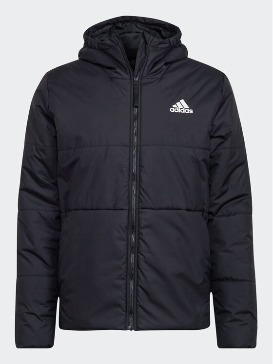 Jacket 3-Stripes BSC Hooded Fit Übergangsjacke HG6276 Insulated Schwarz adidas Regular