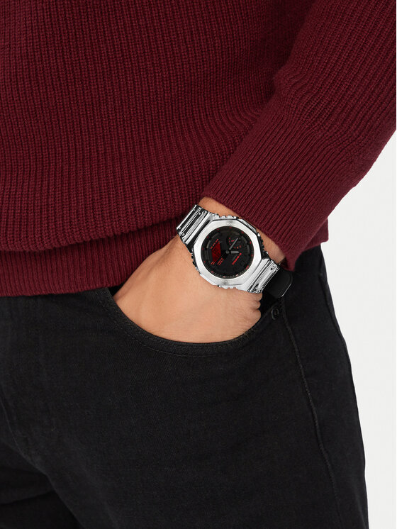 G-Shock G-Shock Laikrodis GM-2100YRA-8AER Sidabrinė