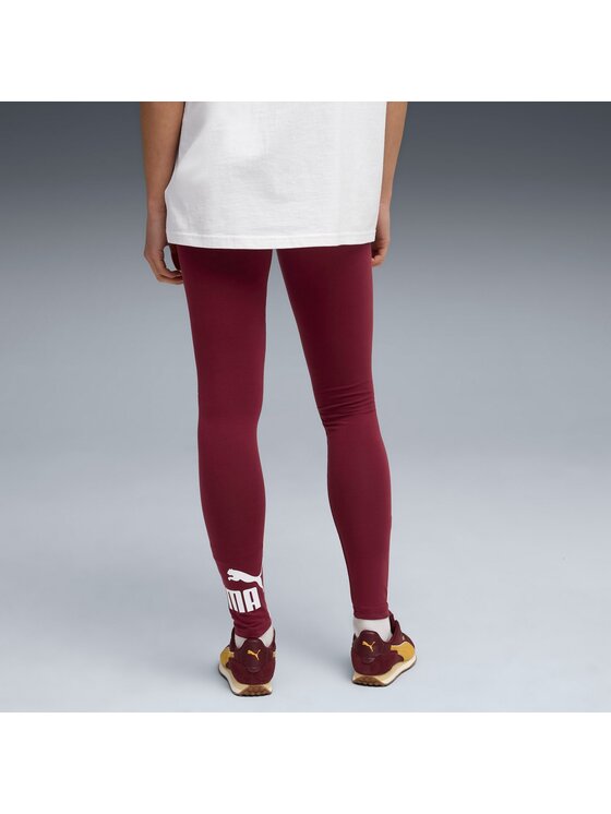 Puma Puma Legginsy 682427 Bordowy Regular Fit