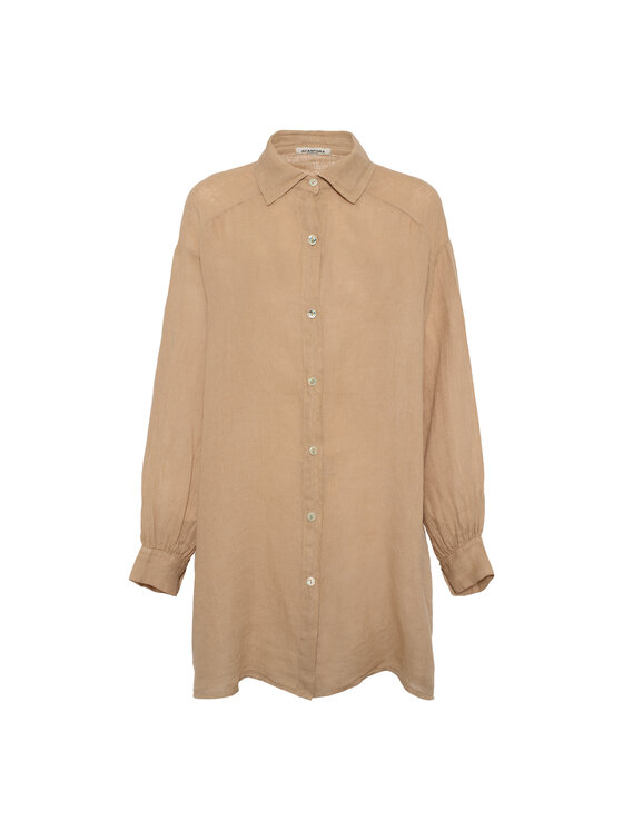 ACANFORA ACANFORA Camicia 3670-CAM Marrone Regular Fit