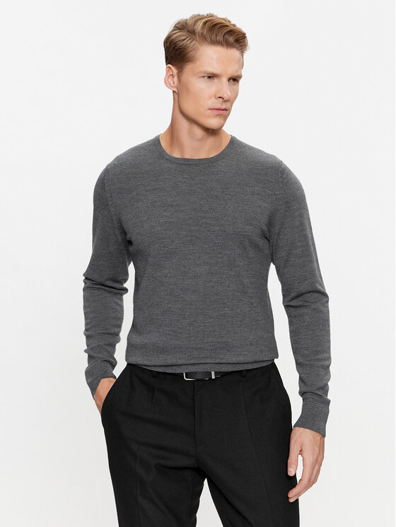 Calvin Klein Calvin Klein Pullover Superior K10K109474 Grau Regular Fit