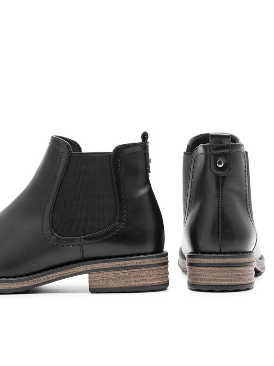 Clara Barson Clara Barson Klassische Stiefeletten VERENA WS2702-16 Schwarz