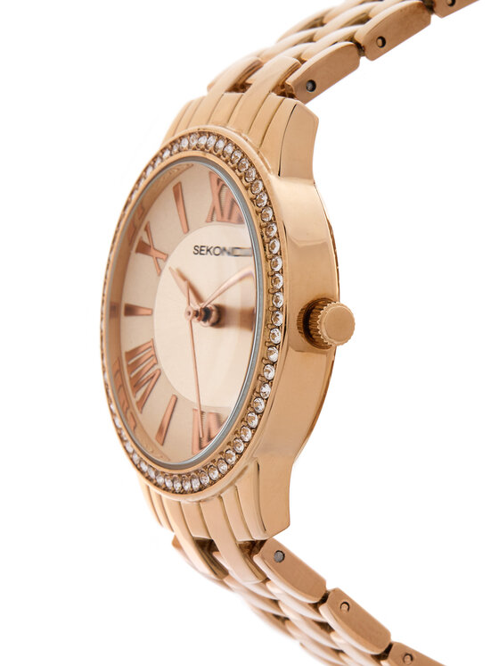 Sekonda Sekonda Zegarek 2400 Różowe złoto