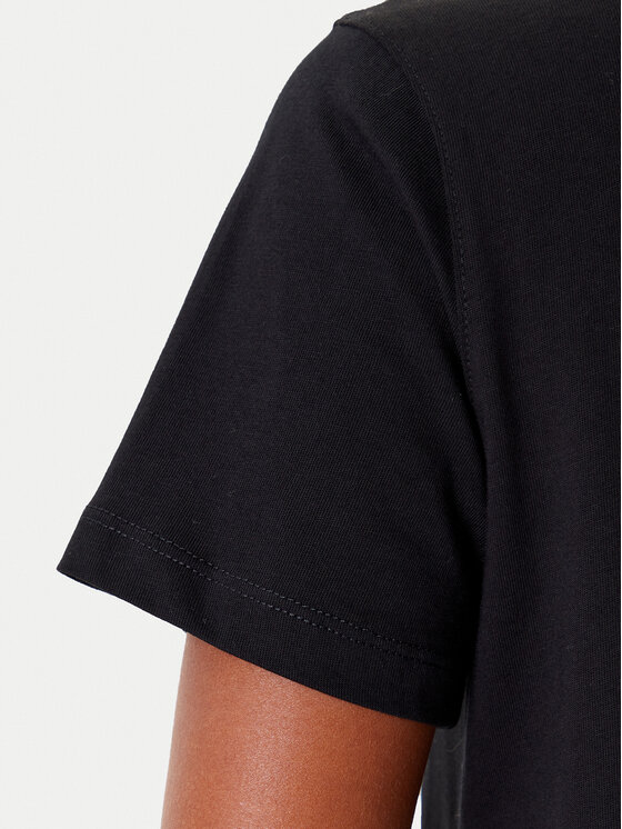 Guess Guess T-shirt W5BI18 I3Z14 Crna Regular Fit
