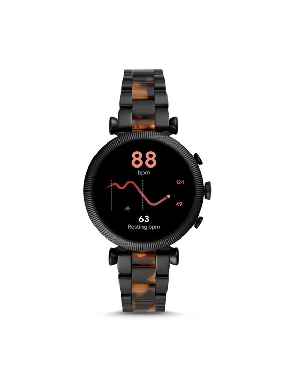 Fossil Fossil Išmanusis laikrodis Sloan Hr FTW6042 Juoda