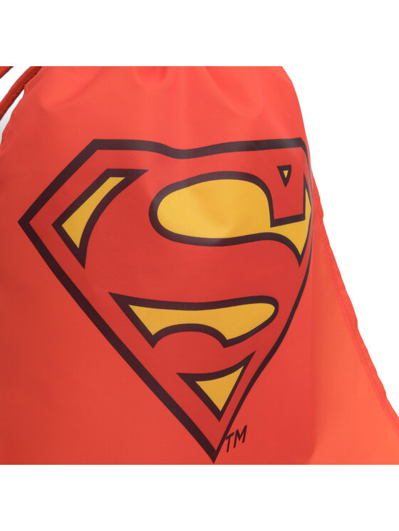 Superman Superman Vak na stahovací šňůrky ACCCS_AW23-65WBSUM Červená